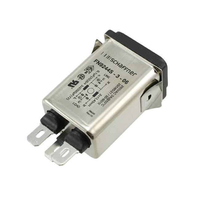 FN9244S-3-06 Schaffner EMC Inc.  Moduli di ingresso alimentazione (PEM)